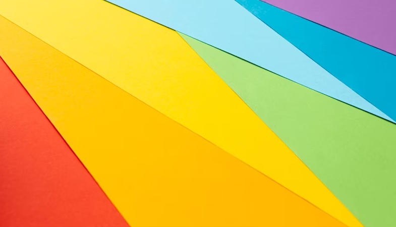 Цветная печать/копия текста на цветной бумаге (одна сторона, А4)